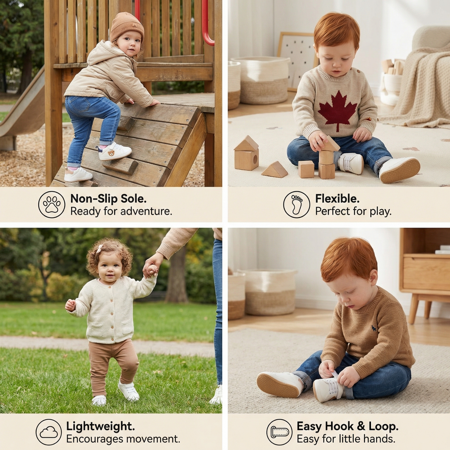 Toddler Shoes in a Cute Bear Design