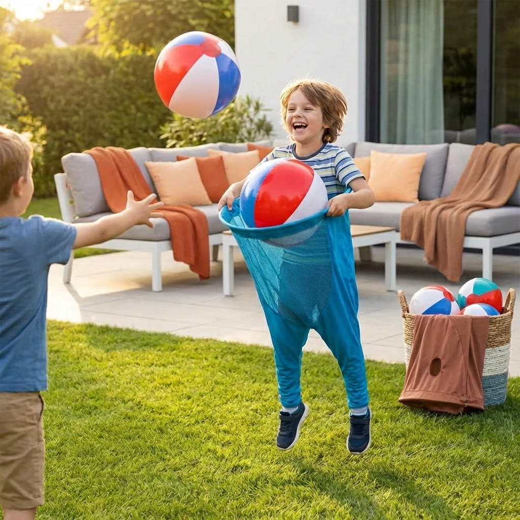 Clown Pants Catch Ball Family Game