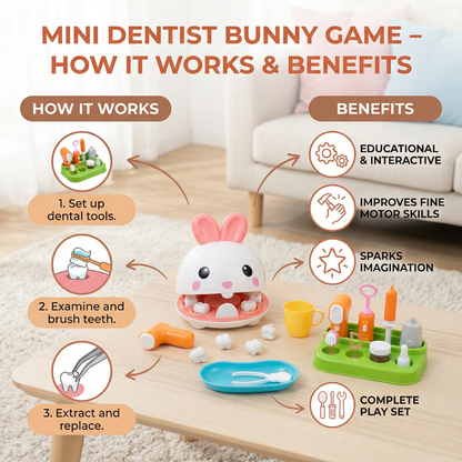 Mini Dentist Bunny Game