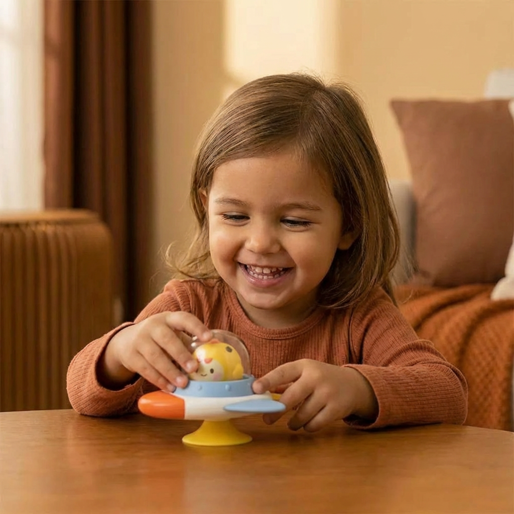 Montessori Suction Cup Spinner – Rotating Learning Toy