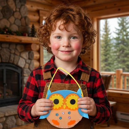 DIY Cute Felt Handbag Sewing Craft Kit for Kids