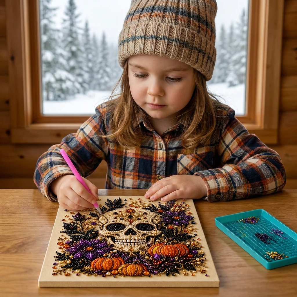 DIY Halloween Diamond Painting Kit