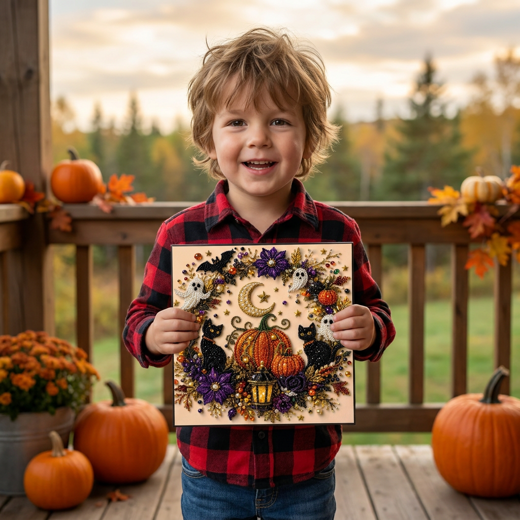 DIY Halloween Diamond Painting Kit