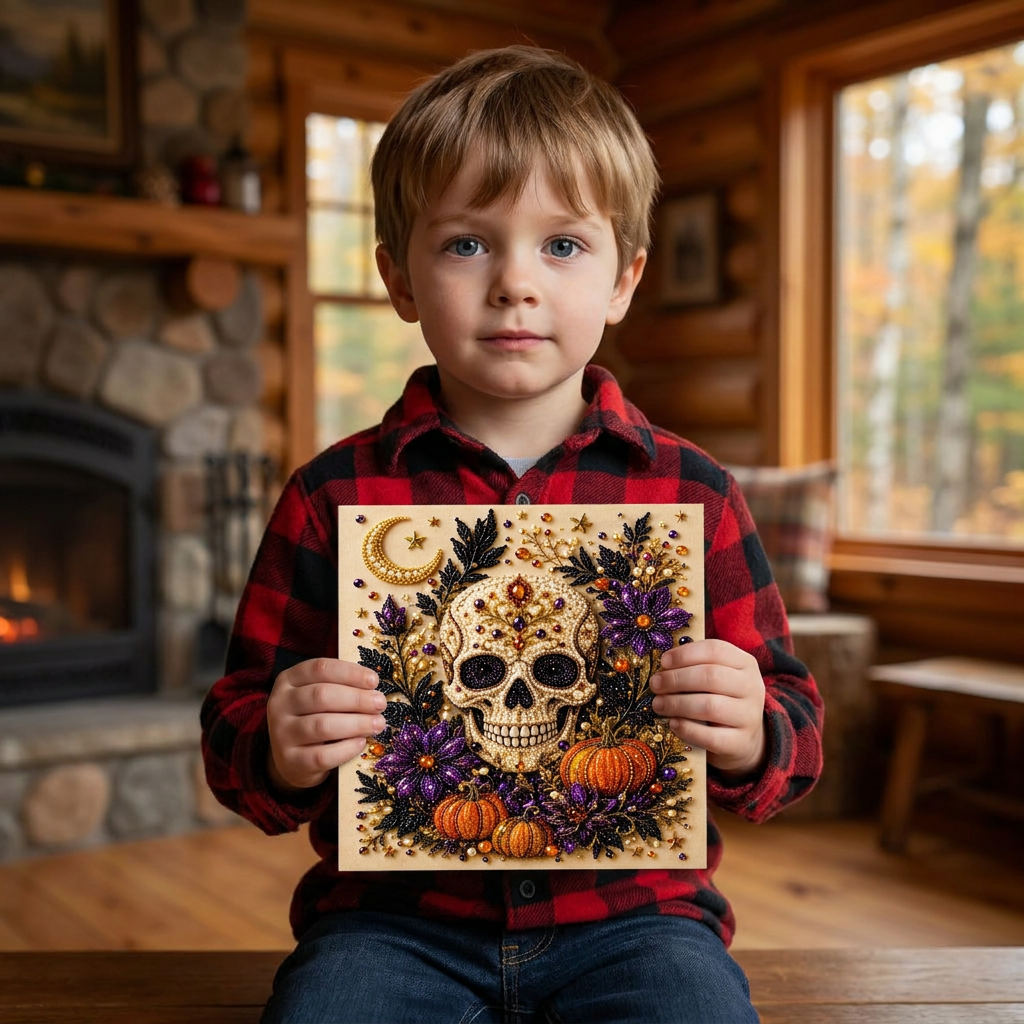 DIY Halloween Diamond Painting Kit