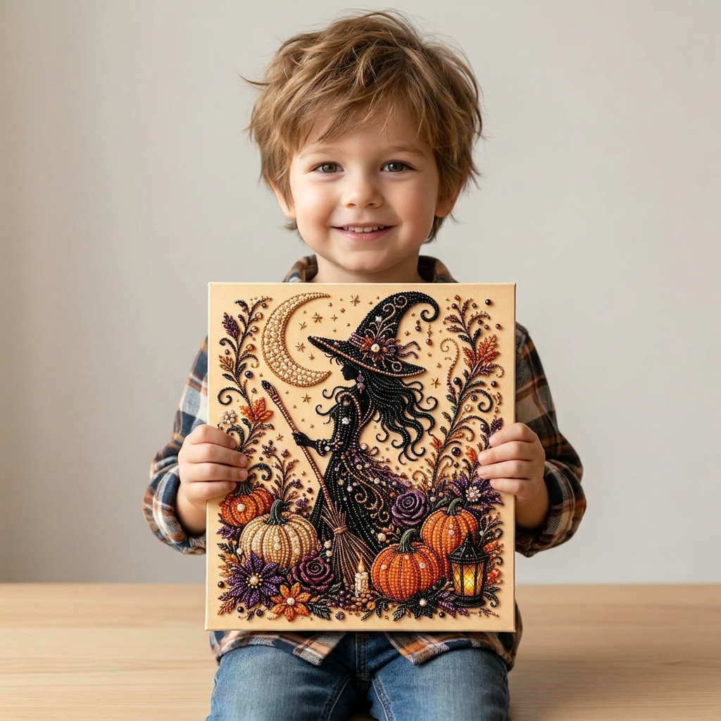 DIY Halloween Diamond Painting Kit