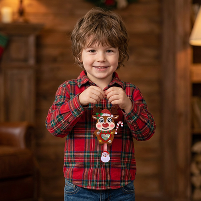 DIY Christmas Shaker Ornament Craft Kit for Kids