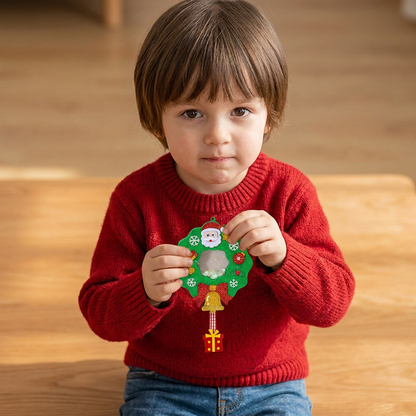 DIY Christmas Shaker Ornament Craft Kit for Kids