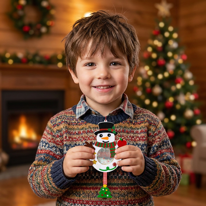 DIY Christmas Shaker Ornament Craft Kit for Kids