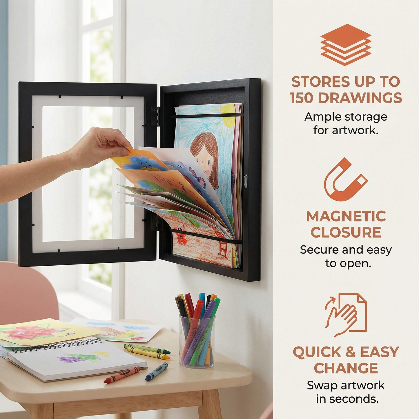 Picture Frame - For Up to 150 Drawings