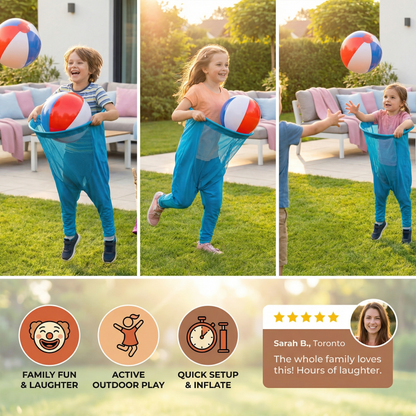 Clown Pants Catch Ball Family Game
