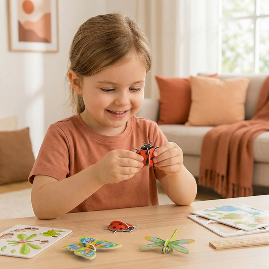 3D Cartoon Puzzle Set for Kids