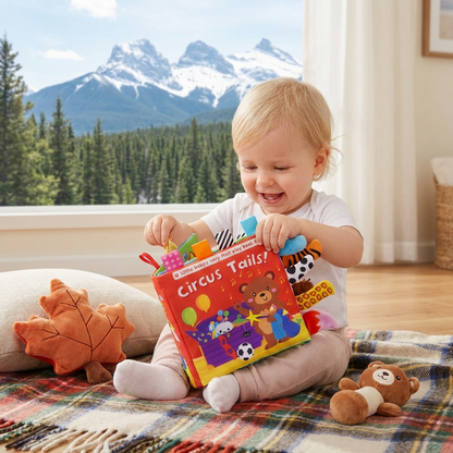 Sensory Crinkle Storybook for Toddlers