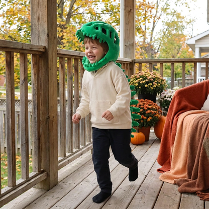Funny Dinosaur Skeleton Plush Costume