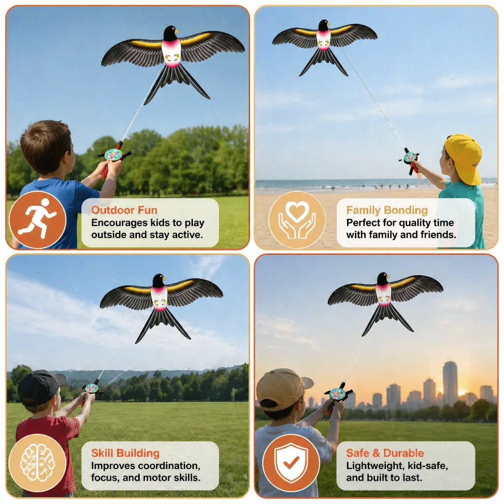 Flapping Wing Kite for Kids – Improves Coordination & Motor Skills