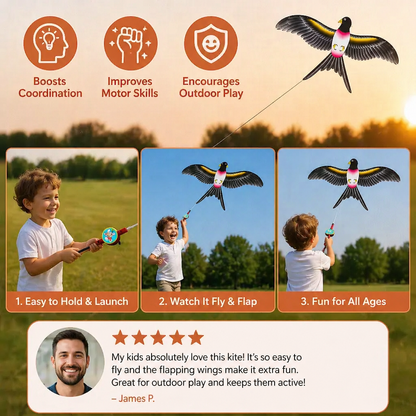Flapping Wing Kite for Kids – Improves Coordination & Motor Skills