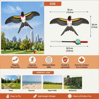 Flapping Wing Kite for Kids – Improves Coordination & Motor Skills