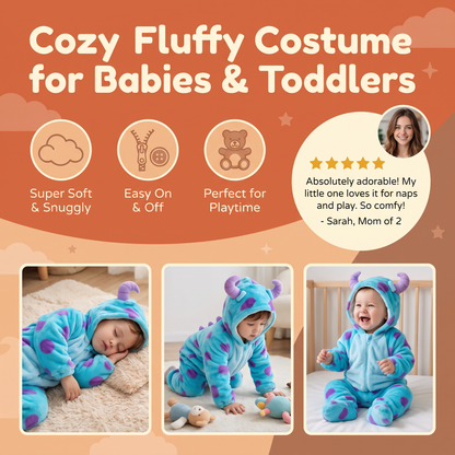 Cozy Fluffy Costume for Babies & Toddlers