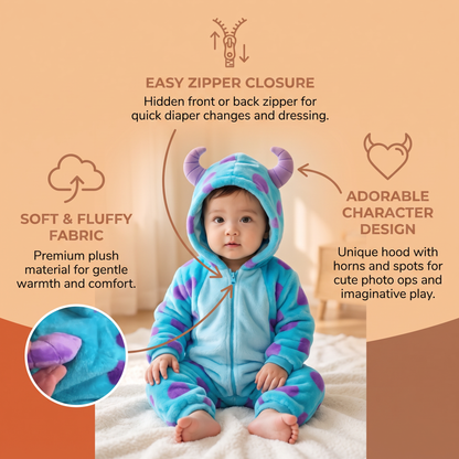 Cozy Fluffy Costume for Babies & Toddlers