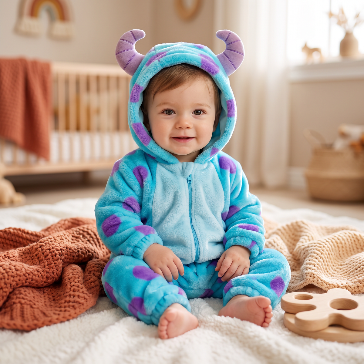 Cozy Fluffy Costume for Babies & Toddlers