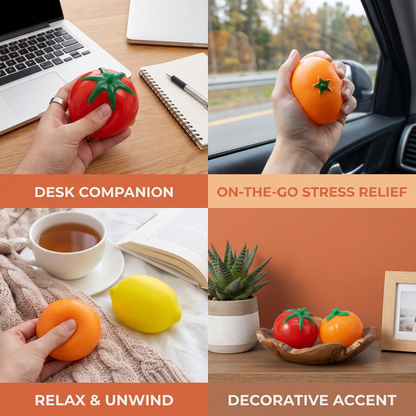 Food-Shaped Squishy Stress Relief Toy