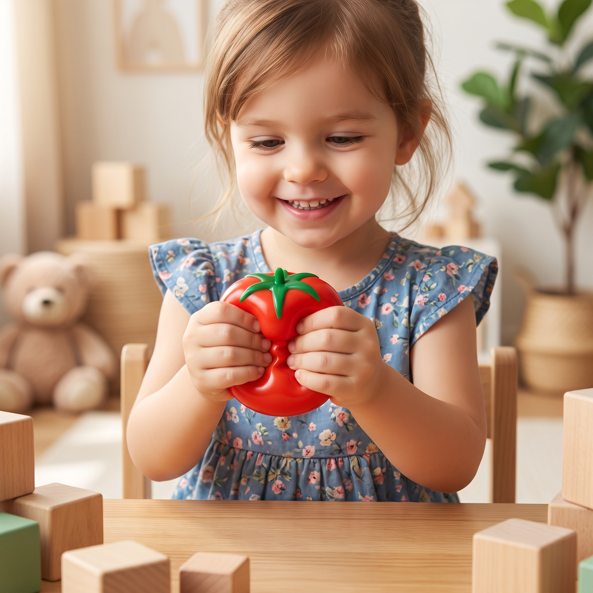 Food-Shaped Squishy Stress Relief Toy