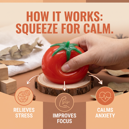 Food-Shaped Squishy Stress Relief Toy