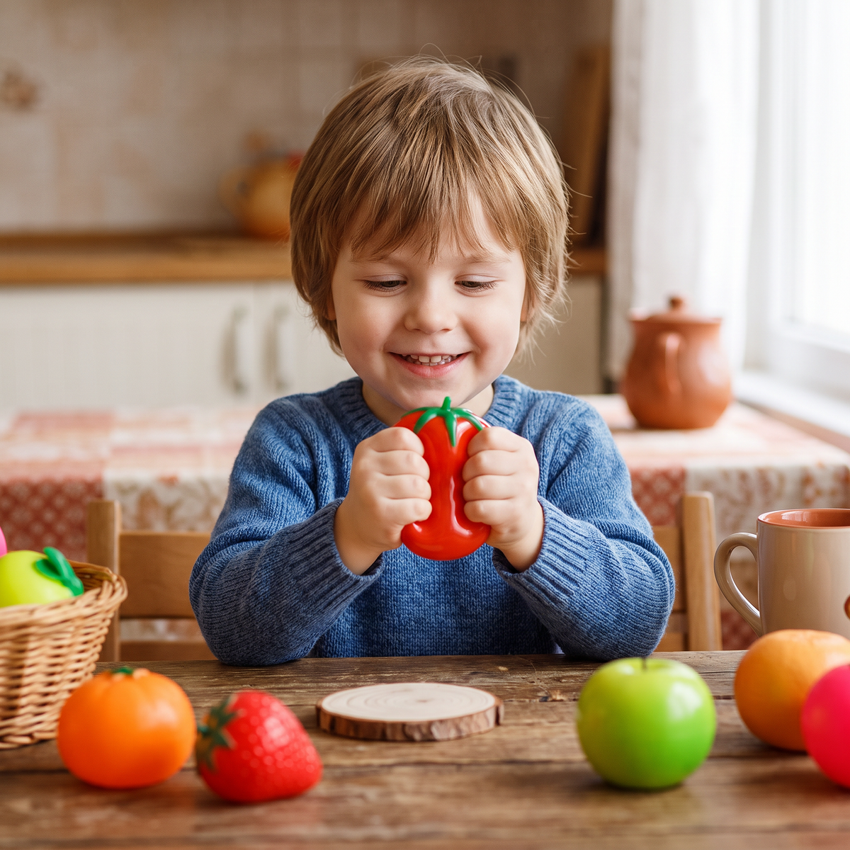 Food-Shaped Squishy Stress Relief Toy