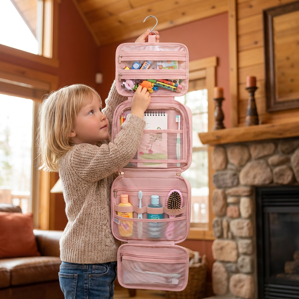 Family Travel Organizer Bag for Toys & Everyday Essentials