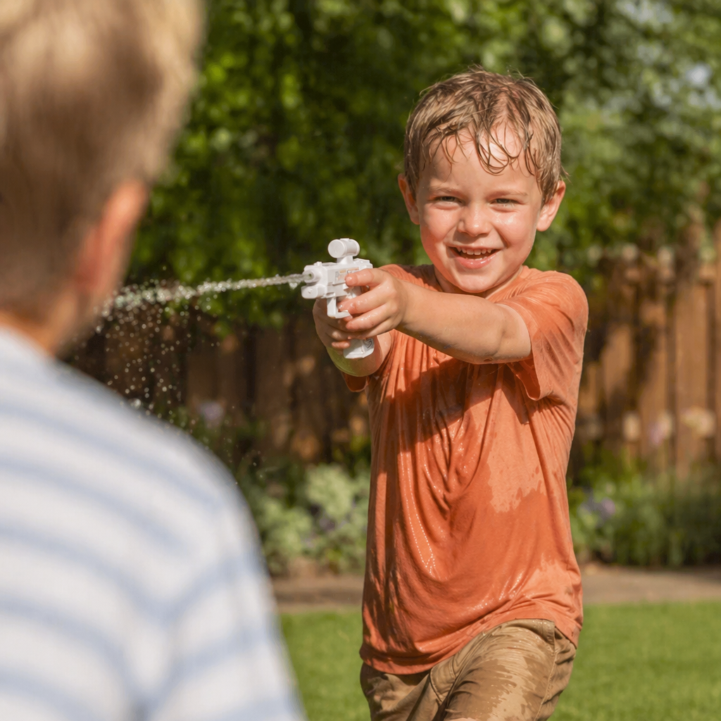 Double-Sided Prank Water Gun for Kids – Mini Water Fun Toy