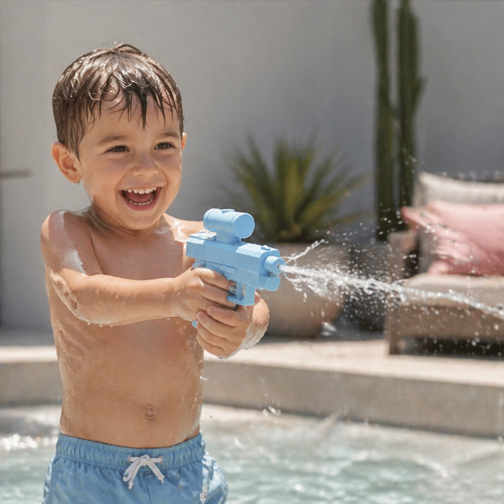 Double-Sided Prank Water Gun for Kids – Mini Water Fun Toy
