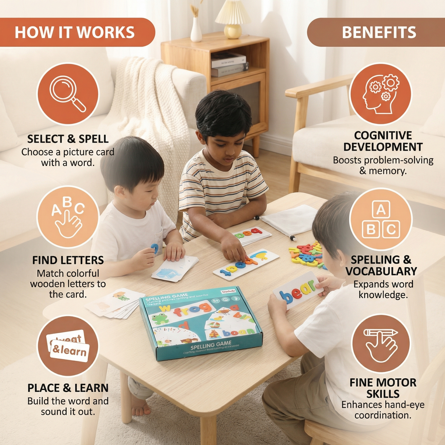 Montessori Spelling Game