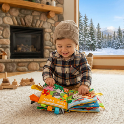 Sensory Crinkle Storybook for Toddlers