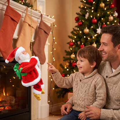 Climbing Santa Claus Toy