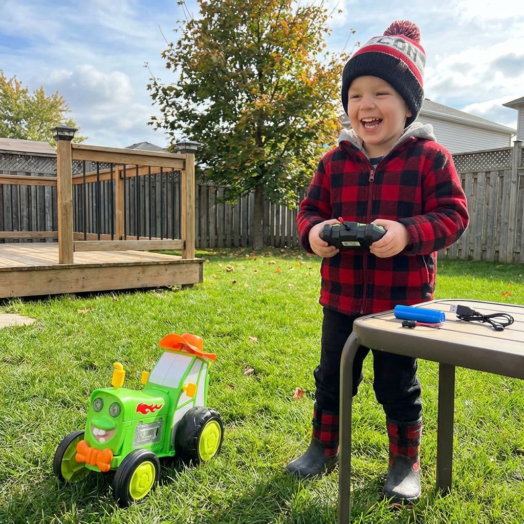 Hobbling Tractor Kids Toy