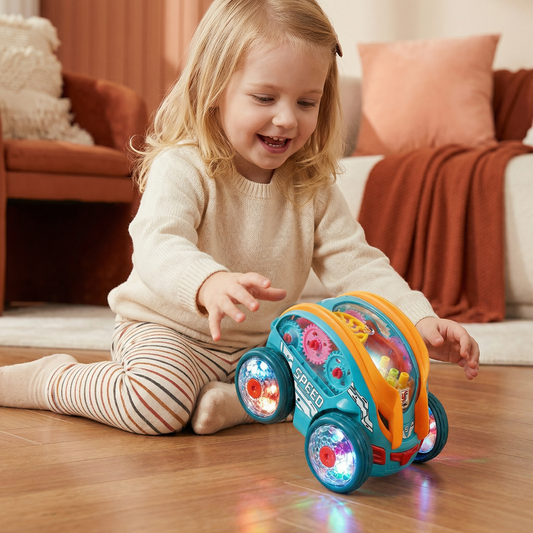 Glowing Tumbling Toy Car