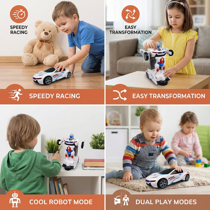 Transformable Race Car Toy