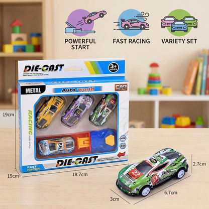 Car Catapult Racing Game Set