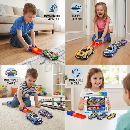 Car Catapult Racing Game Set