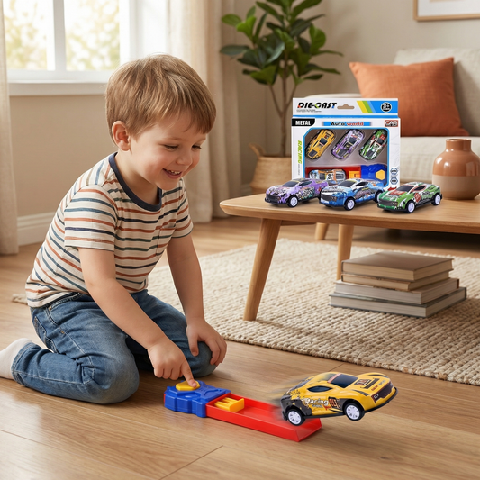 Car Catapult Racing Game Set