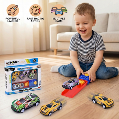 Car Catapult Racing Game Set