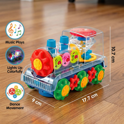 Dancing and Light-Up Music Steam Train
