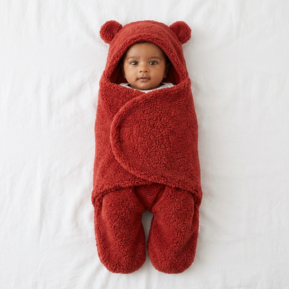 Baby Blanket and Pajamas in Bear Design