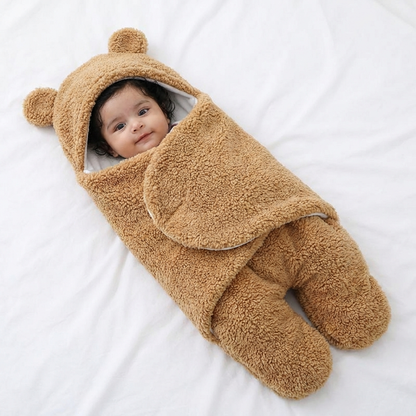 Baby Blanket and Pajamas in Bear Design