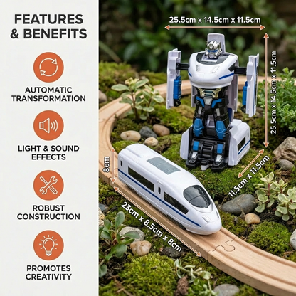 Transforming Robot Train Toy