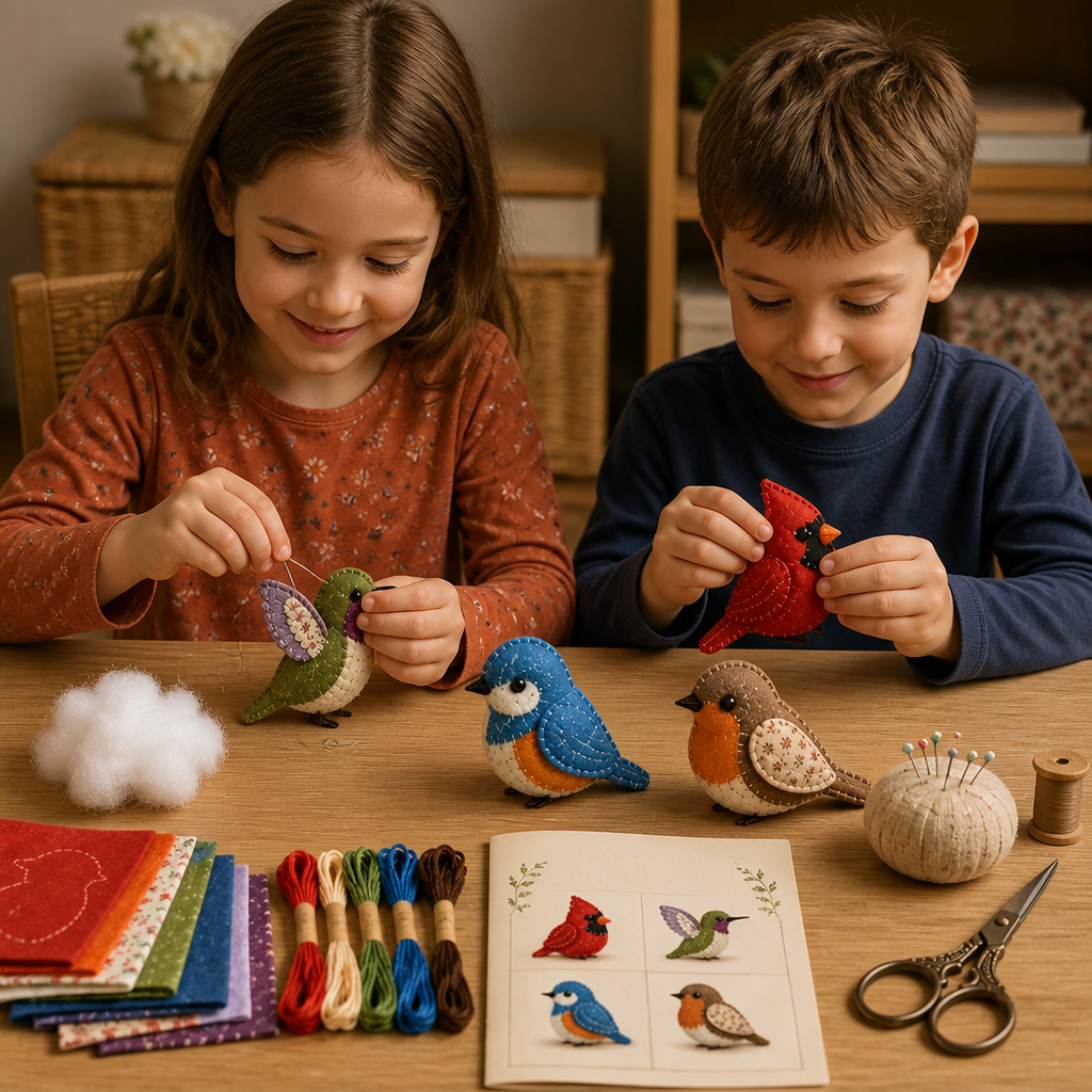 DIY Plush Sewing Kit – Make Your Own Cute Character
