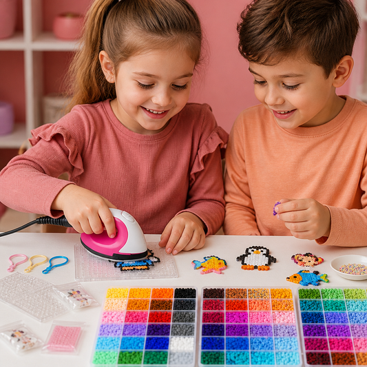 Premium Fuse Beads Set with Crafting Tools – DIY Arts & Crafts Kit