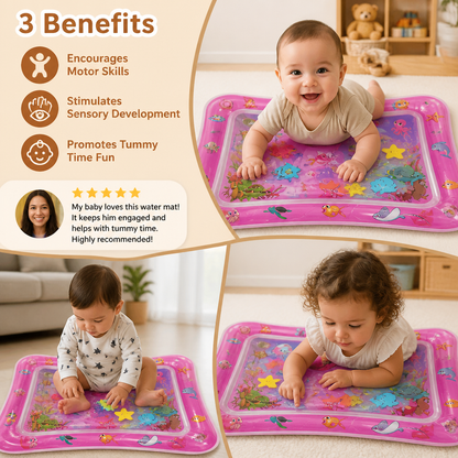 Inflatable Tummy Time Water Play Mat