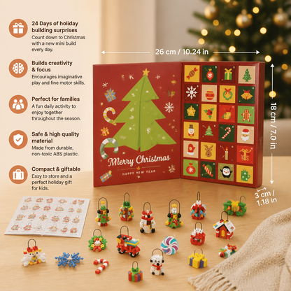 Christmas Ornament Building Blocks Advent Calendar