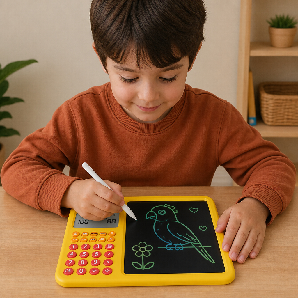 Interactive Math Drawing & Erase Learning Set for Kids