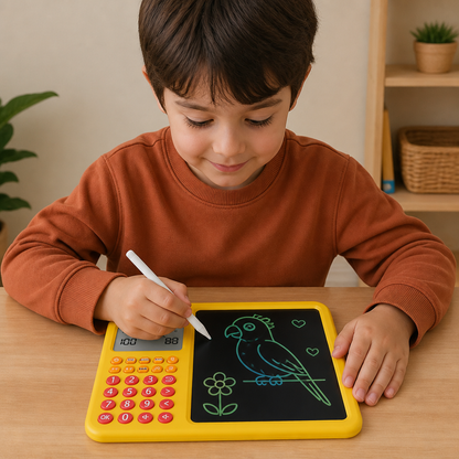 Interactive Math Drawing & Erase Learning Set for Kids
